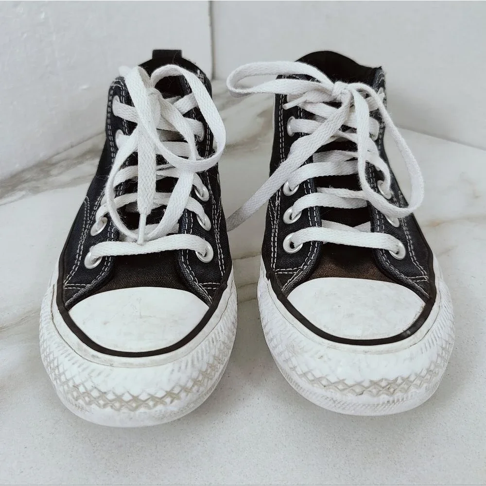 Converse Chuck Taylor All Star Malden Street Mid Sneakers, Sz 4